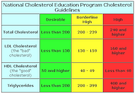 Cholesterol Level Scale Whats The Meaning