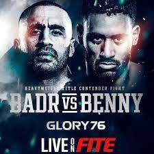 Glory 76 prelim show purchase the ppv at: Glory 76 Badr Vs Benny Official Ppv Replay Fite