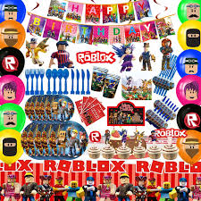 It has a convenient and beautiful design, optimized code. 163pcs Roblox Birthday Party Supplies Robot Blocks Party Decorations Flatware Spoons Fork Knife Plates Cups Table Covers Banner Napkins Balloon And More Walmart Com Walmart Com