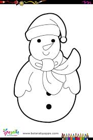 Top 10 snowman coloring pages for kids: Free Printable Snowman Coloring Pages For Kids Belarabyapps Snowman Coloring Pages Butterfly Coloring Page Printable Snowman