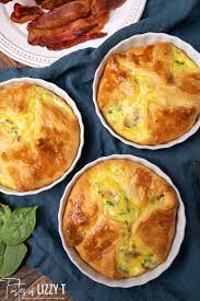 spinach and cheese egg souffle recipe