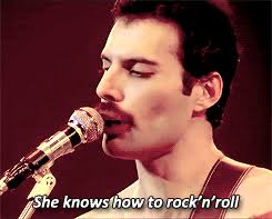 1k * john Freddie Freddie Mercury Queen brian brian may john deacon Crazy ... - tumblr_n1h46z8JEI1r7powqo3_r1_250