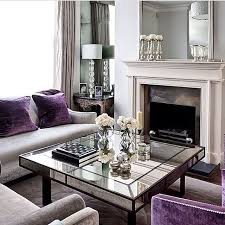 girly decor living room grey purple