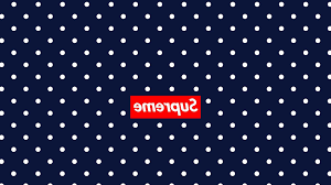 Looking for the best supreme wallpaper? Supreme In Blue White Dots Background Hd Supreme Wallpapers Hd Wallpapers Id 63979
