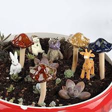 Aigel Garden Decor Mushrooms Ceramic