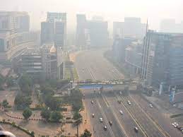 Gurugram is the most polluted in NCR then Noida and Greater Noida,  pollution reduced by rain and strong wind
