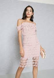 Length approx 151cm/59.5 (based on a sample size uk 8) model wears size uk 8/ eu 36/ aus 8/ us 4 Buy New Look Pink Lace Cold Shoulder Dress For Women In Mena Worldwide 511284173