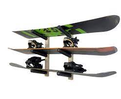 Snowboard Wall Rack Mount Holds 3
