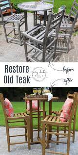how to re teak furniture plus