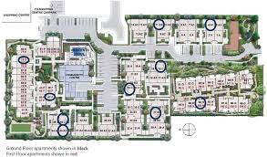 site layout of the aged care facility