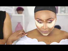 nigerian makeup transformation on a