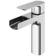 This touchless single hole bathroom faucet lasts twice as long in comparison because it employs diamond seal technology, which minimizes water leakages with the use of design patent. Vigo Ileana Single Hole Bathroom Faucet