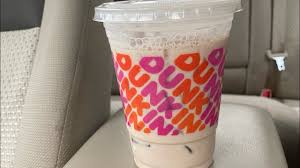 vanilla chai latte from dunkin donuts