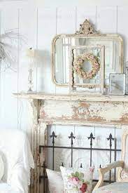 New No Cost Faux Fireplace Shabby Chic