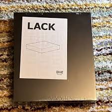 New Ikea Lack Black Floating Shelf