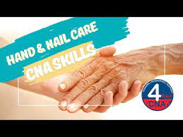 hand and nail care cna skill prometric