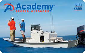 Send by email or mail, or print at home. Fishing Academy Gift Card Academy