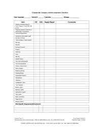 6 Free Vehicle Inspection Forms Modern Looking Checklists For
