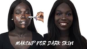 makeup tutorial for dark skin women