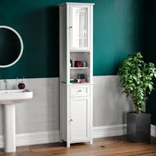 Mirrored Bathroom Cabinet Cupboard