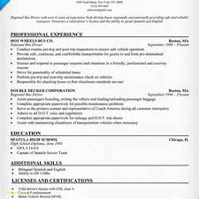 School Bus Driver Resume Examples List Of School Bus Driver Resume