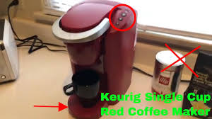 $17.98 $20.68 (253) free standard s&h. How To Use Keurig Single Cup Red Coffee Maker Review Youtube