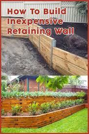 Backyard Retaining Walls