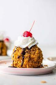 Mexican Fried Ice Cream gambar png
