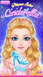 princess salon cinderella makeup