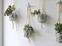 They reduce carbon dioxide levels and other air pollutants, and they just look so beautiful and fresh. Macrame Plant Hanger Patterns For Beginners