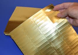 Gold Foil 1 3 4 X 1 2 Laser Printable Labels 80 Per Sheet 25 Sheets 1705gf