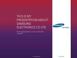 Samsung Powerpoint Template Presentationgo Com