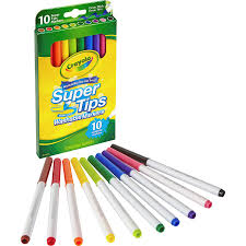 crayola super tips 10 color washable