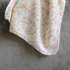 Peas Carrots Baby Blanket