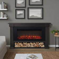 Real Flame Bristow Landscape Electric Fireplace Weathered Wood