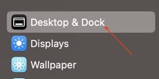 the dock visible in fullscreen on mac