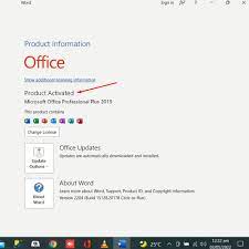 how to activate office 2019 or 2016