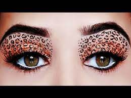 y leopard eyes makeup tutorial