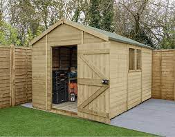 Timberdale 12x8 Apex Shed Forest Garden