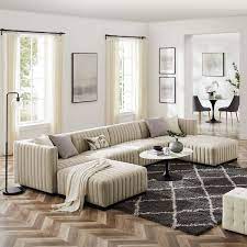 6 Piece Reversible Sectional Sofa
