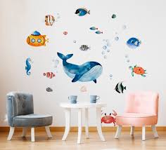 Waterland Whale Ocean Wall Decal
