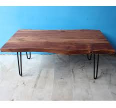 Acacia Live Edge Wood Coffee Table