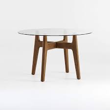 Tate 48 Round Dining Table With Glass