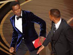 Will Smith hits Chris Rock at the Oscars