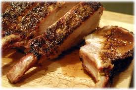 garlic barbecue pork rib roast