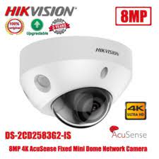 Hikvision DS-2CD2583G2-IS 8MP 4K AcuSense Mini Dome Camera PoE In Mic 2.8mm  US | eBay