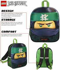LEGO Ninjago Lloyd Backpack for Boys Back to School 3d Travel Bag for sale  online