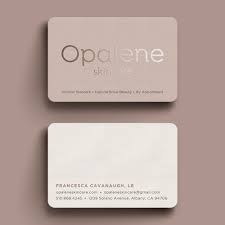 Check out basicinvite.com's esthetician business cards & kickoff editing, today! Design Modern Yet Warm Business Card For Holistic Skin Care Studio Business Card Contest 99designs