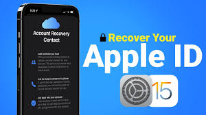recover your apple id pword with