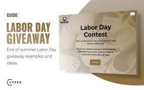 end of summer labor day giveaway ideas